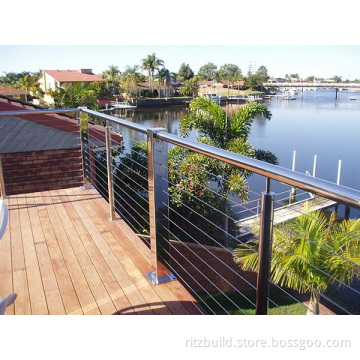 Outsize Sea Scenery Stainless Steel High Quality Wire Railing/Balustrade